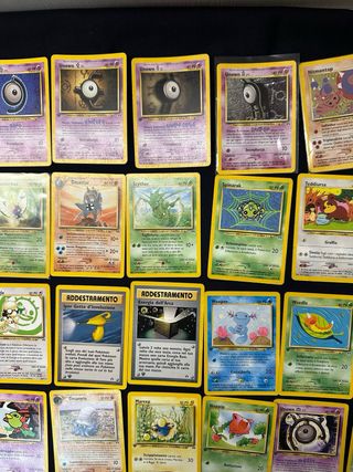 Lotto 30 Carte Pokemon Neo Discovery 15 Prima Ed