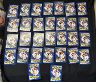 Lotto 30 Carte Pokemon Neo Discovery 15 Prima Ed