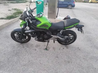 Kawasaki ER-6N Naked Verde/Negra
