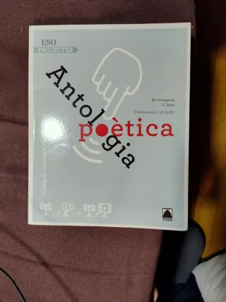 Antologia poètica 1r ESO. Projectes