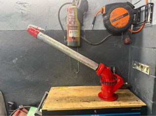 Cañón de cisterna giro hidráulico