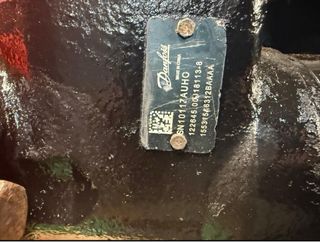 Cañón de cisterna giro hidráulico