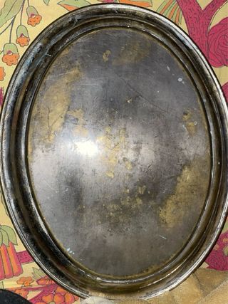 Vassoio in ottone decorato 40cm