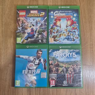 Pack 4 Juegos Xbox One: LEGO, FIFA, Far Cry