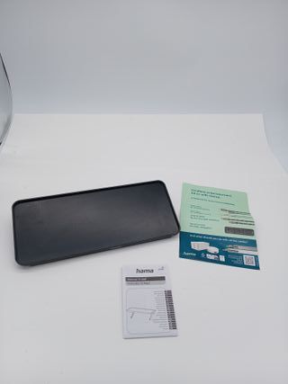 Hama | Supporto per TV (Supporto pieghevole per TV e monitor, 30cm x 12,7cm) Nero