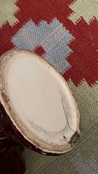 Botijo de cerámica de Manises frutero engaño