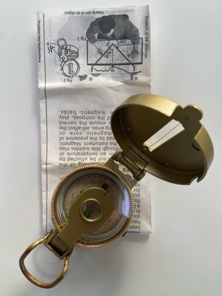 Brújula de latón ENGINEER