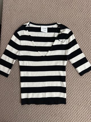 Jersey Lefties Rayas Manga Corta Talla S