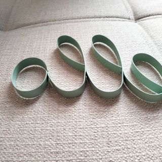 Decoración Hello Metal Verde