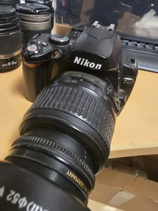 Cámara Nikon D40 + Objetivo AF