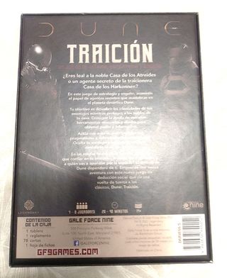 DUNE TRAICIÓN (Juego de mesa)