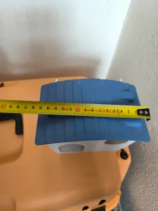 Casa Hamster Azul y Blanca