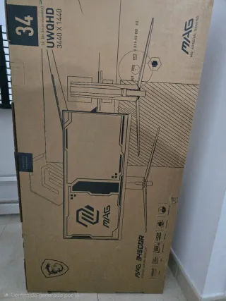 Monitor Curvo MSI Nero