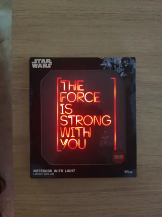 Cuaderno Star Wars con Luz y sonido