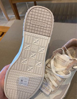 Zapatillas Skechers Beige y Rosa