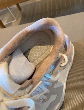 Zapatillas Skechers Beige y Rosa