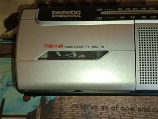 Radio Cassette Daewoo Internacional DRP-107