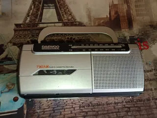 Radio Cassette Daewoo Internacional DRP-107