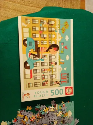 Puzzle Educa 500 piezas Tutti Confetti