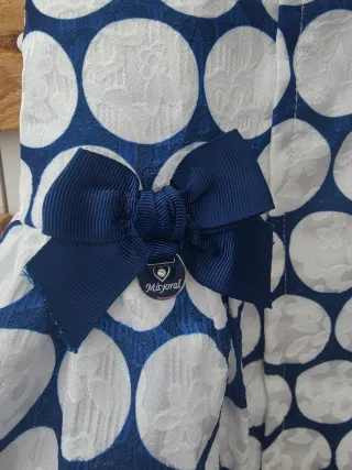 Vestido bebé círculos 12 meses