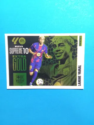 EXTRA GOLD SUPREME 10 LAMINE YAMAL LIGA ESTE 25-26