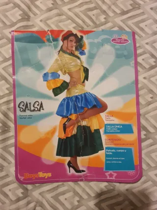 Disfraz Rumbera Talla Única
