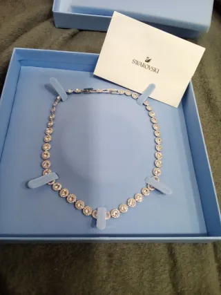 Collar Swarovski Circonita Plata