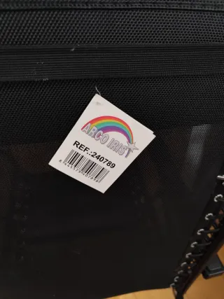 Hamaca Negra Plegable