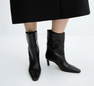 Botines negros mujer