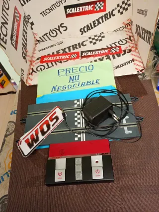Scalextric Pista Conexión WOS Digital y Transforma