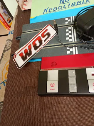 Scalextric Pista Conexión WOS Digital y Transforma