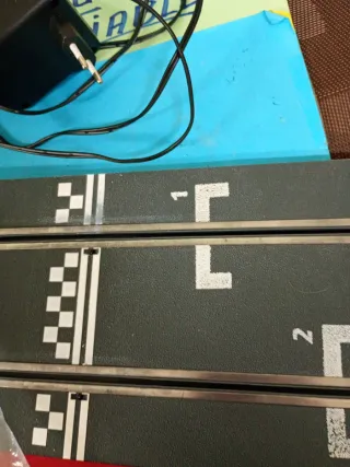 Scalextric Pista Conexión WOS Digital y Transforma