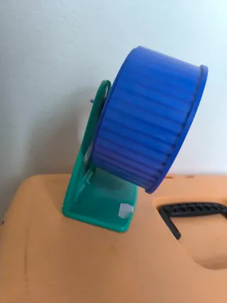 Rueda para hámster de plástico