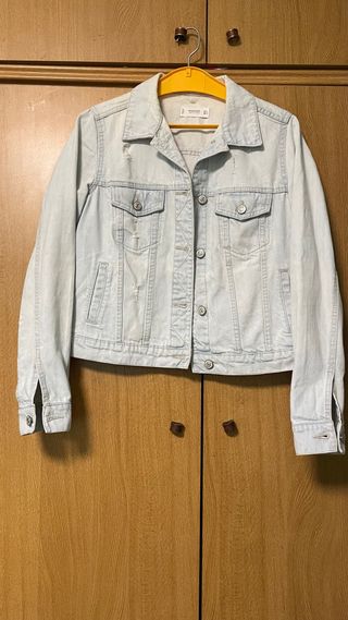 Cazadora vaquera Mango mujer