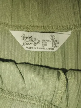 Conjunto pijama verde Primark