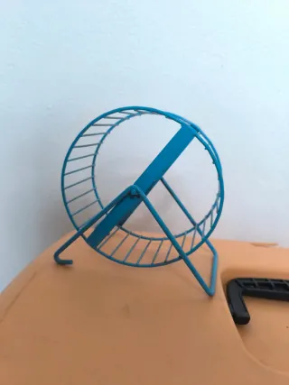 Rueda para hámster de metal