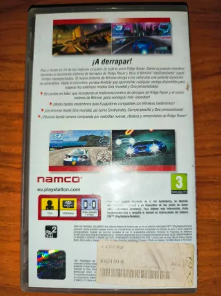 Juego PSP Ridge Racer