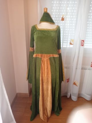 Disfraz Adulto Dama Medieval Mujer Talla Única