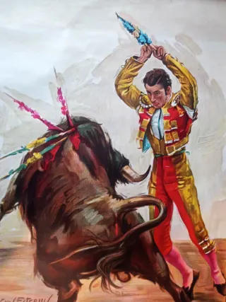 Locandina Corrida Plaza Toros Madrid 1986