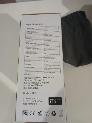 Proyector LED 30.000h 32-100