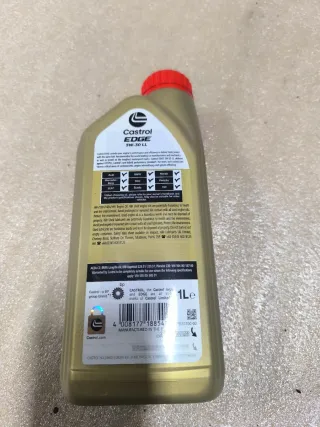 Aceite Castrol EDGE 5W-30 LL 1L