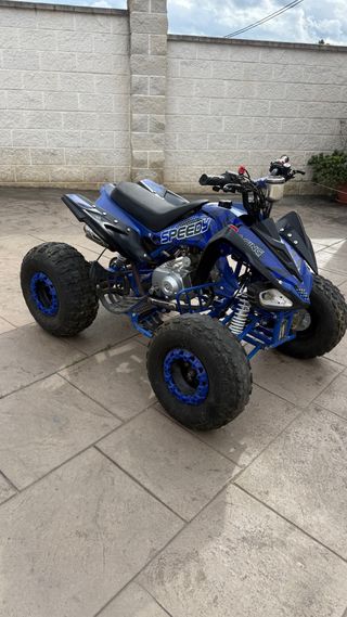 Mini Quad Azul y Negro Todoterreno
