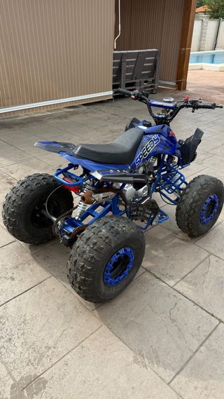 Mini Quad Azul y Negro Todoterreno