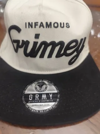 Gorra Grimey Beige y Negra
