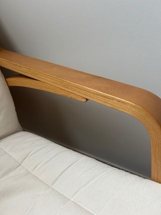 Mecedora Ikea Madera Blanca