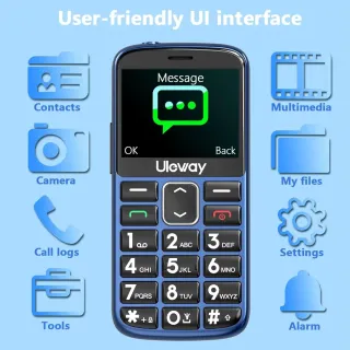 Cellulare per anziani 4G tasti grandi
