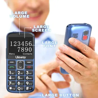 Cellulare per anziani 4G tasti grandi