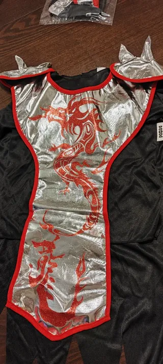 Disfraz Niño Ninja Dragón Talla 7-9