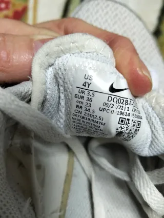 Zapatillas Nike Airmax Blancas Talla 36