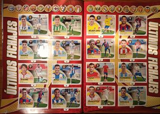 Álbum cromos LaLiga 2016-17 COMPLETO